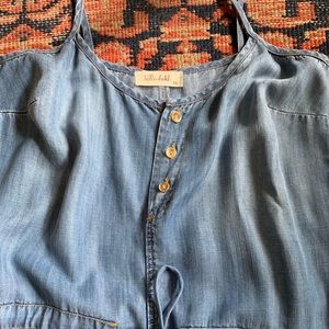 Bella Dahl Chambray Jumpsuit